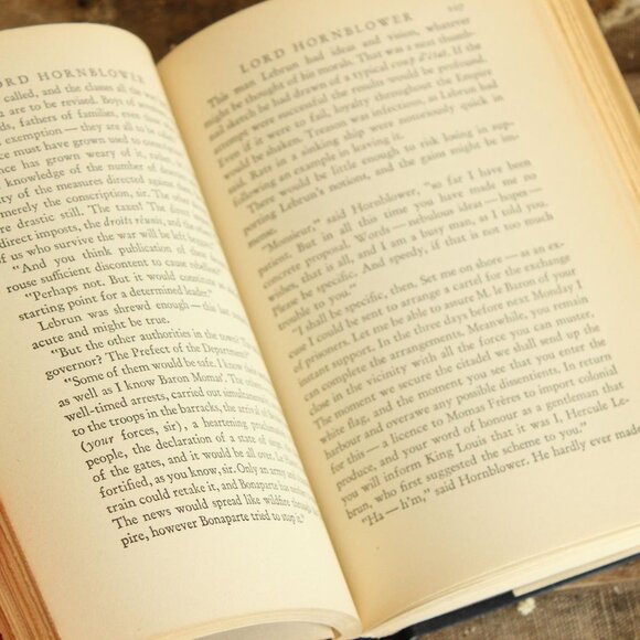 Vintage 1940s Book, "Lord Hornblower", C.S. Forester, First Edition - Picture 7 of 10